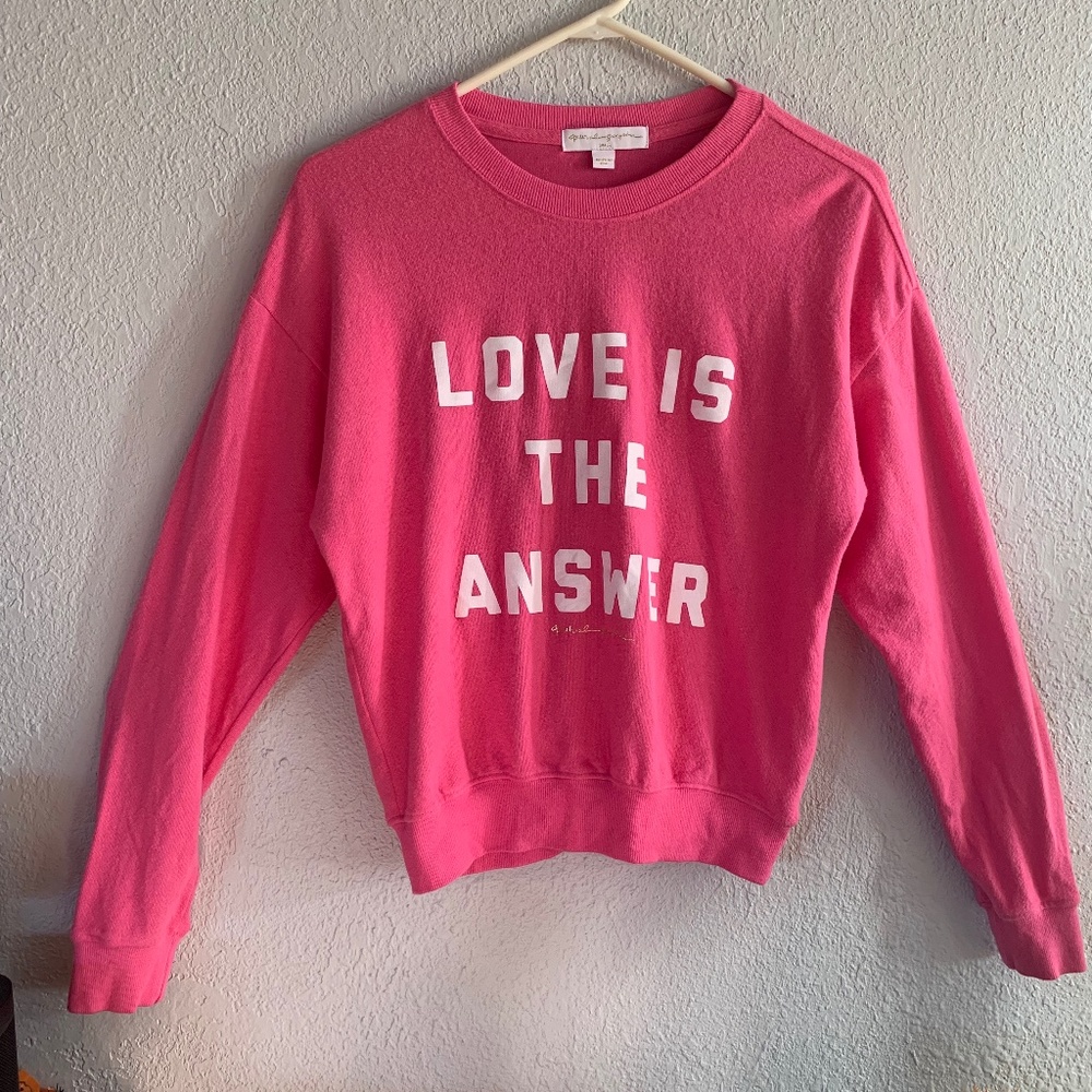 💓Women’s pink long sleeve sweater